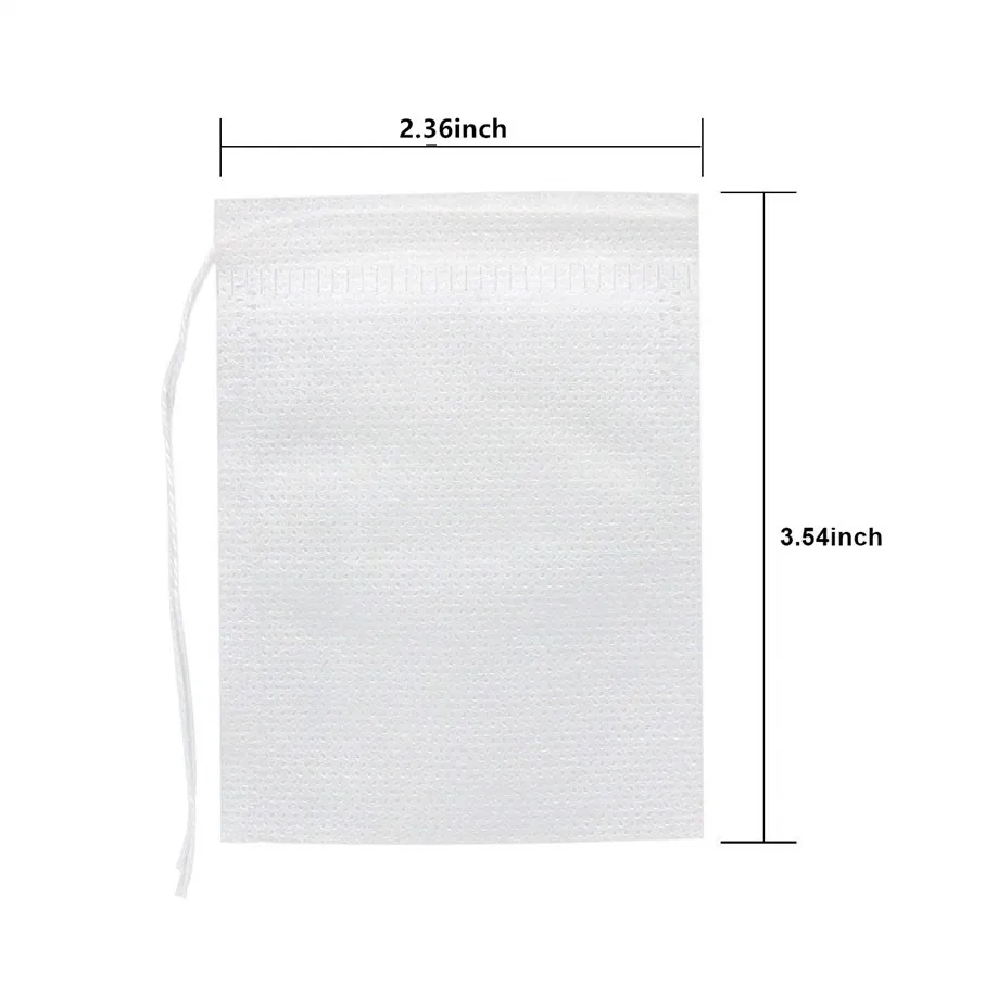 cotton drawstring seal filter_