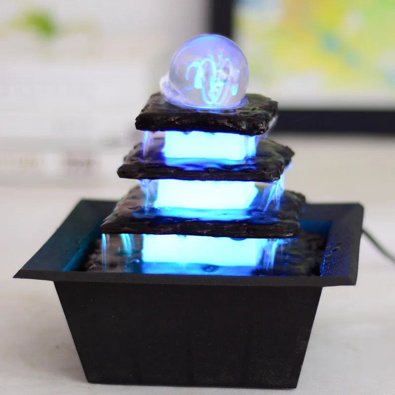 Feng Shui Water Fountain Home Decoration holiday Gifts garden ornaments new year gifts office desk decoration