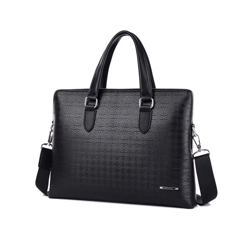 

Business Man's Large Capacity Messenger Bags Embossed Men's Crossbody Bags Brand Man Satchels Fashion Men's Travel Shoulder Bags