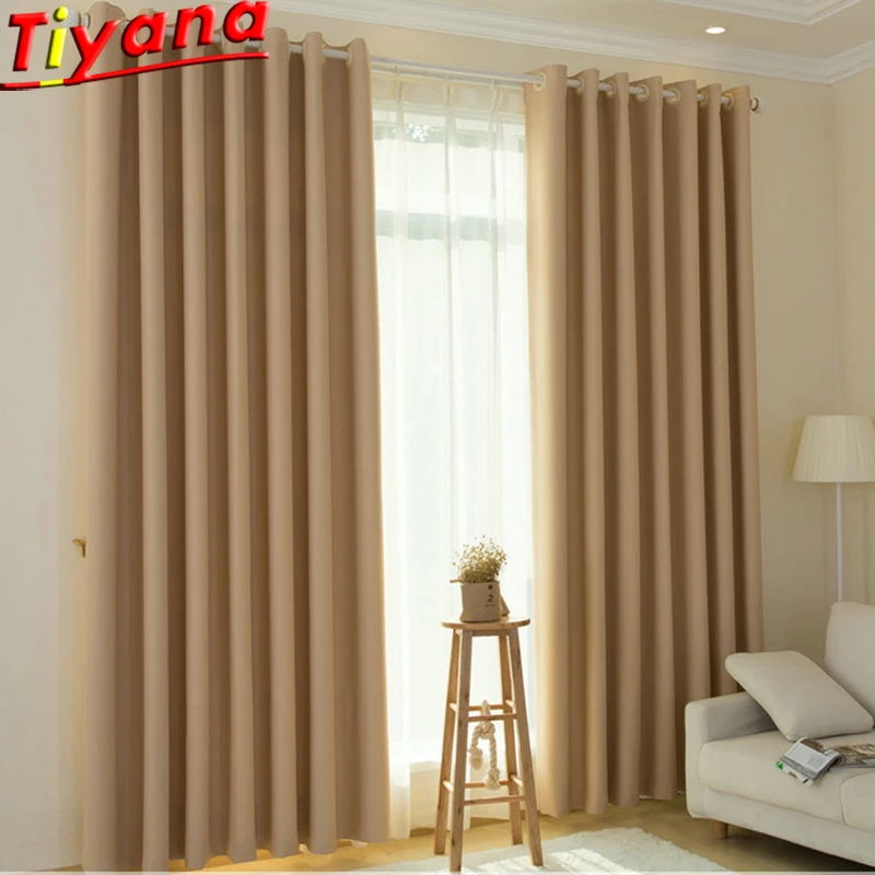 

Purple/Yellow/Dark Grey 85% Blackout Curtains for Living Room UV Protection Curtains for Bedroom Hotel Window Drapes WH036#40