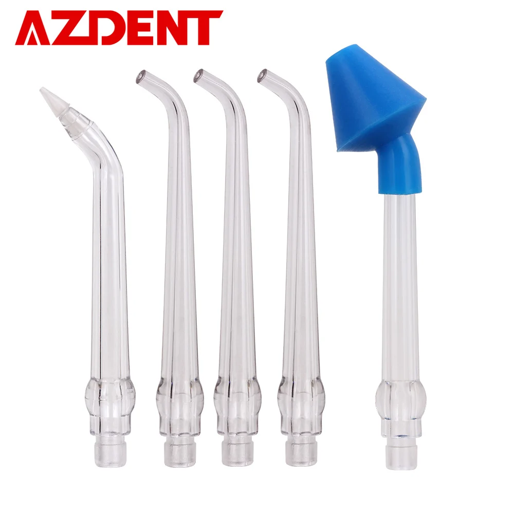 5 шт./лот насадки для AZDENT AZ-007 gen 1 ирригатор для полости рта Зубная вода Флоссер для мытья носа пародонтальный мешок Ирригатор