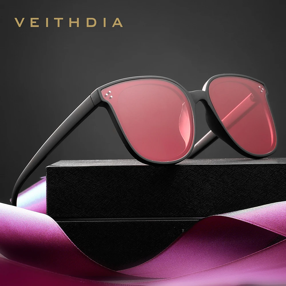 Солнцезащитные очки унисекс VEITHDIA, брендовые винтажные дизайнерские очки с поляризационными фотохромными стеклами, для мужчин и женщин, модель V8510