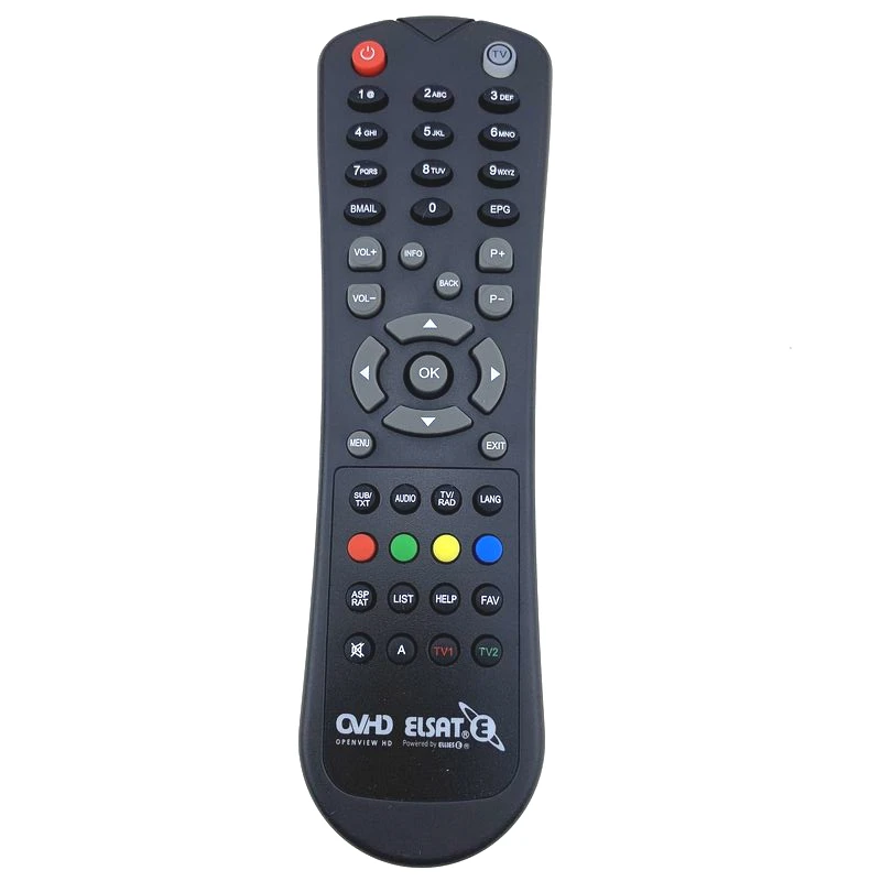 Ellies Control remoto Ovhd para decodificador satélite Digital
