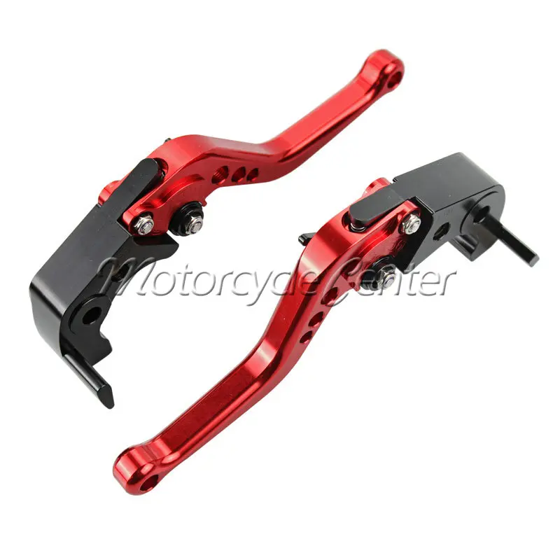 ЧПУ Короткие Рычаги тормозной муфты для Kawasaki Ninja 300R 300 EX300 250 250R EX250 2008 2014 Красный