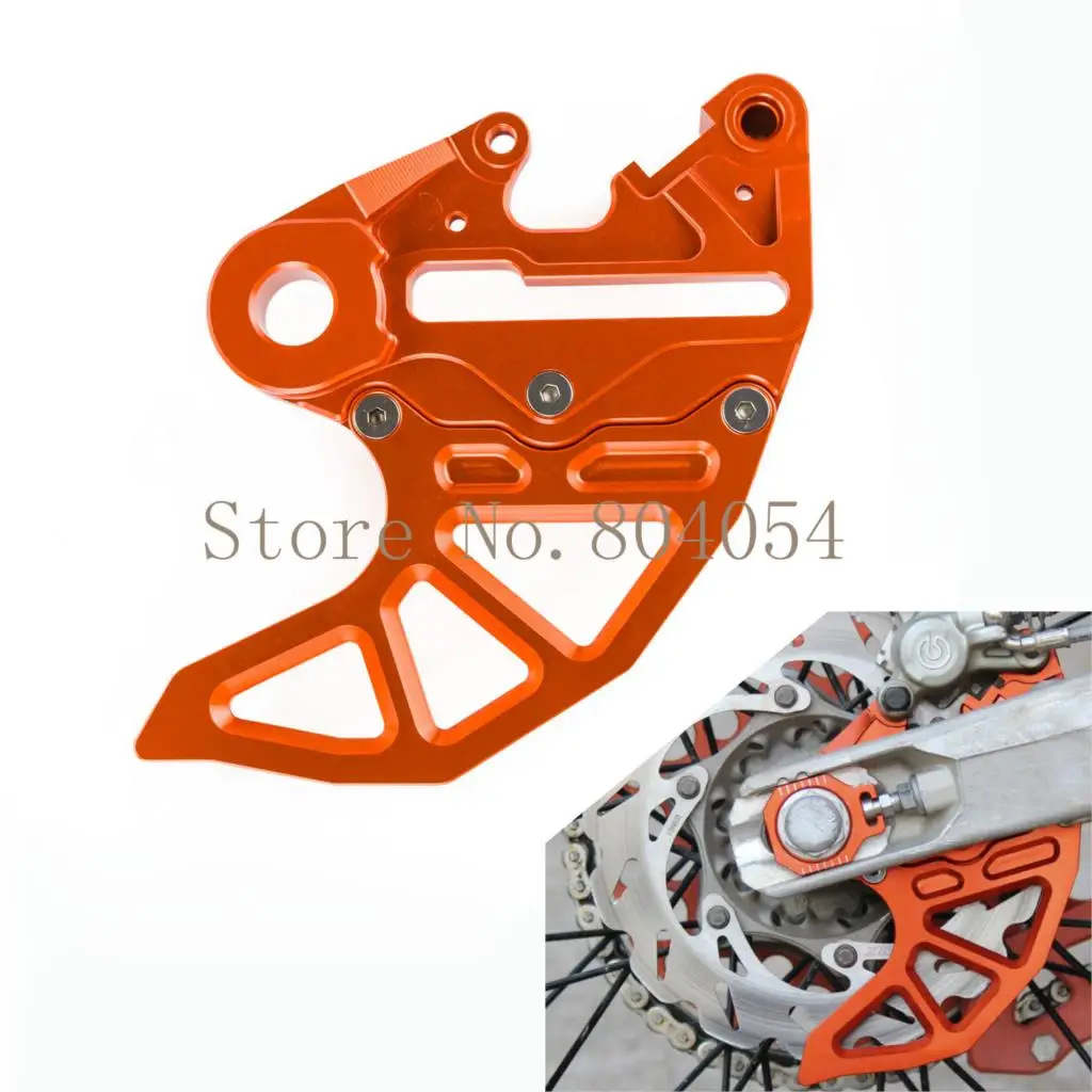 CNC Rear Brake Disc Guard & Caliper Bracket For KTM 125-450 SX/SX-F/SMR/XC 13-16