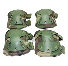 High Qualty Military Tactical paintbal Field Elbow & Knee Pads Knee Pads & Elbow Pads Protection Set Airsoft Hunting Equipment