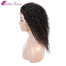 Парики из натуральных волос Aisha queen 4*4, кудрявые парики из малазийских кружевных фронтов, парики из натуральных волос, предварительно сорванные, не Реми, парики из натуральных волос