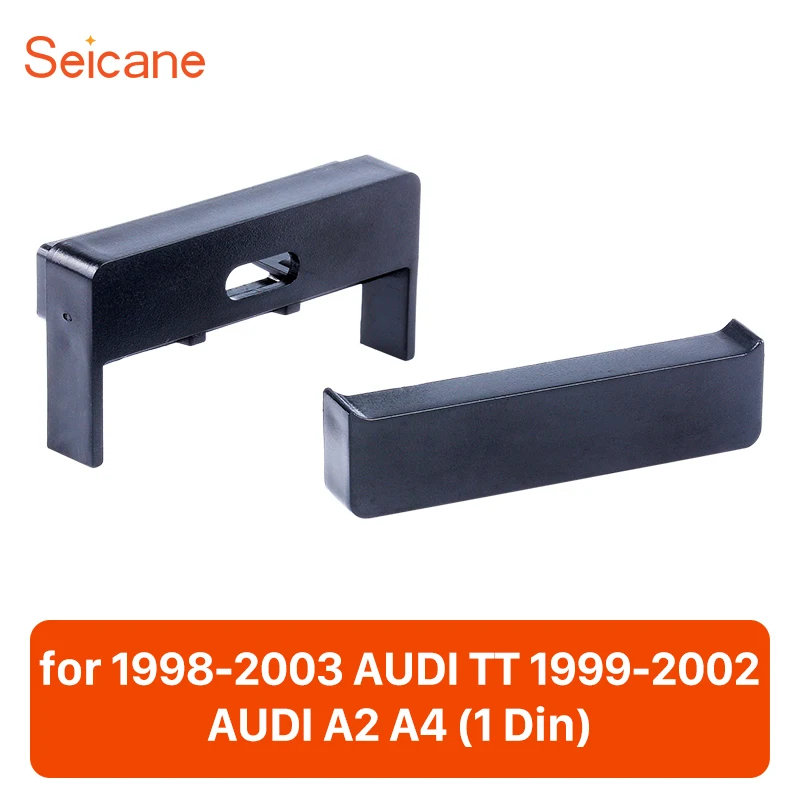 

Seicane 1Din Car Radio Fascia Dash Audio DVD Cover Frame Panel Stereo Mount Refitting Kit For AUDI TT A2 A4