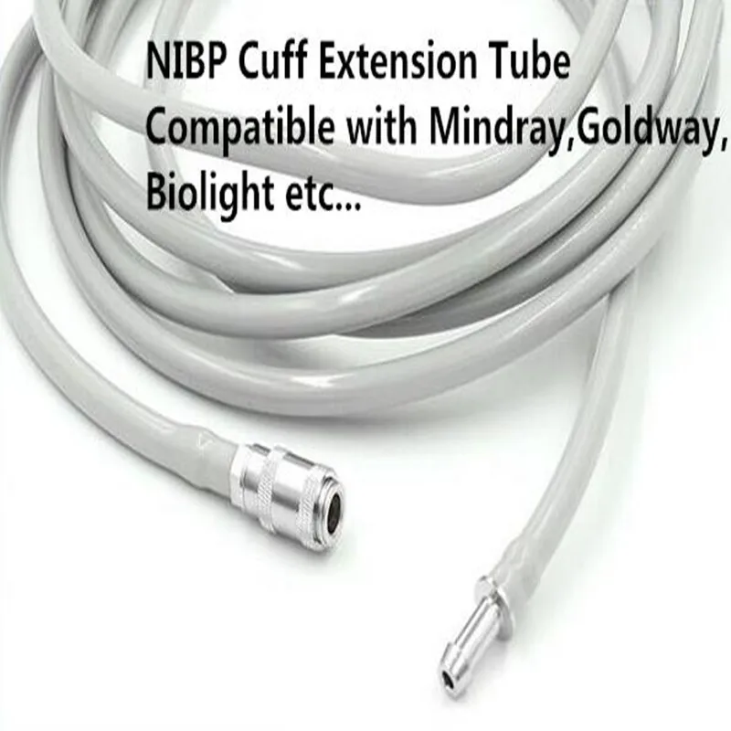 Бесплатная доставка удлинительная трубка NIBP HoseTube для монитора Mindray Goldway Biolight Philips