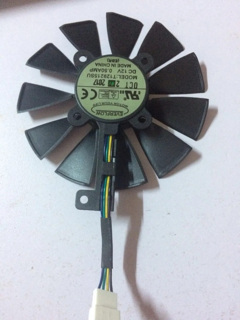 Охлаждающий вентилятор для видеокарты Strix RX470 RX460 RX 580 GTX 980 Ti R9 390 390X 1050 1060 1070 1080|graphics