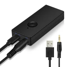 Bluetooth Receiver Adapter Transmitter 1-for-1 Bluetooth 3.0 EDR TV Audio Column Blutooth Receptor for TV Headphones