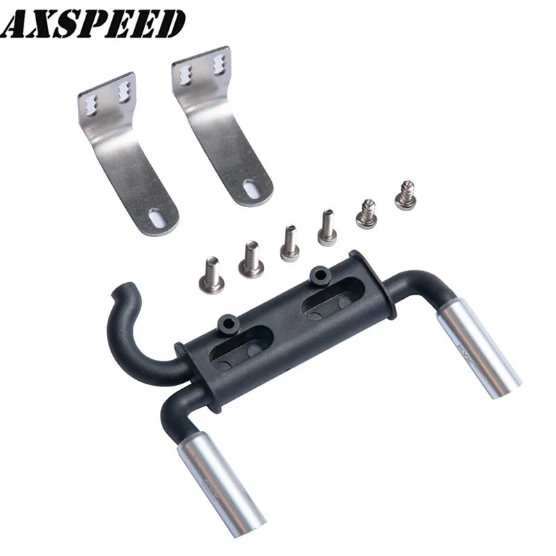 

Exhaust Pipe Tail Throat For 1/10 TRAXXAS TRX-4 Bronco Tactical Defender Axial SCX10 90046