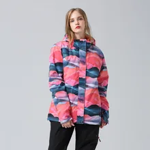 Толстовка Женская лыжная куртка женская лыжная куртка куртки для сноубординга Спортивная одежда для сноуборда зимняя Пеший Туризм Лыжная одежда для температуры-30 градусов по Цельсию