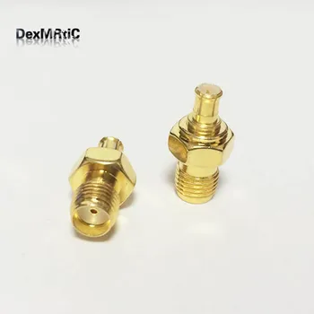 

1pc SMA Female Jack switch MCX Male Plug RF Coax Adapter convertor Straight Goldplated NEW wholesale