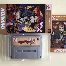 16Bit игры* akumagio Dracula XX(Япония NTSC-J версия! Коробка+ инструкция+ картридж