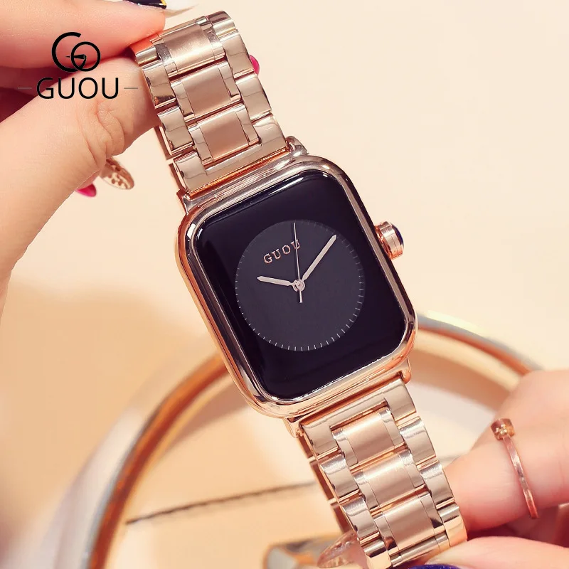 

Relojes Para Mujer Square Ladies Watch Casual Watch Ladies Top Fashion Brand Luxury Quartz Watch Hodinky Clock Montre Femme