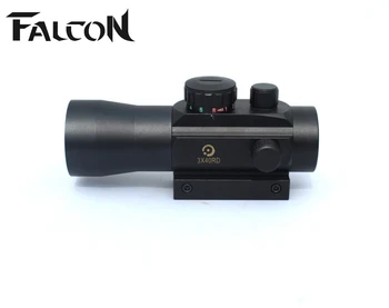 

Airsoft Guns Riflescope 3X Magnification Tactical 3X40 Holographic Red Green Dot Sight Scope Fit Picatinny Rail Mount 11&20mm