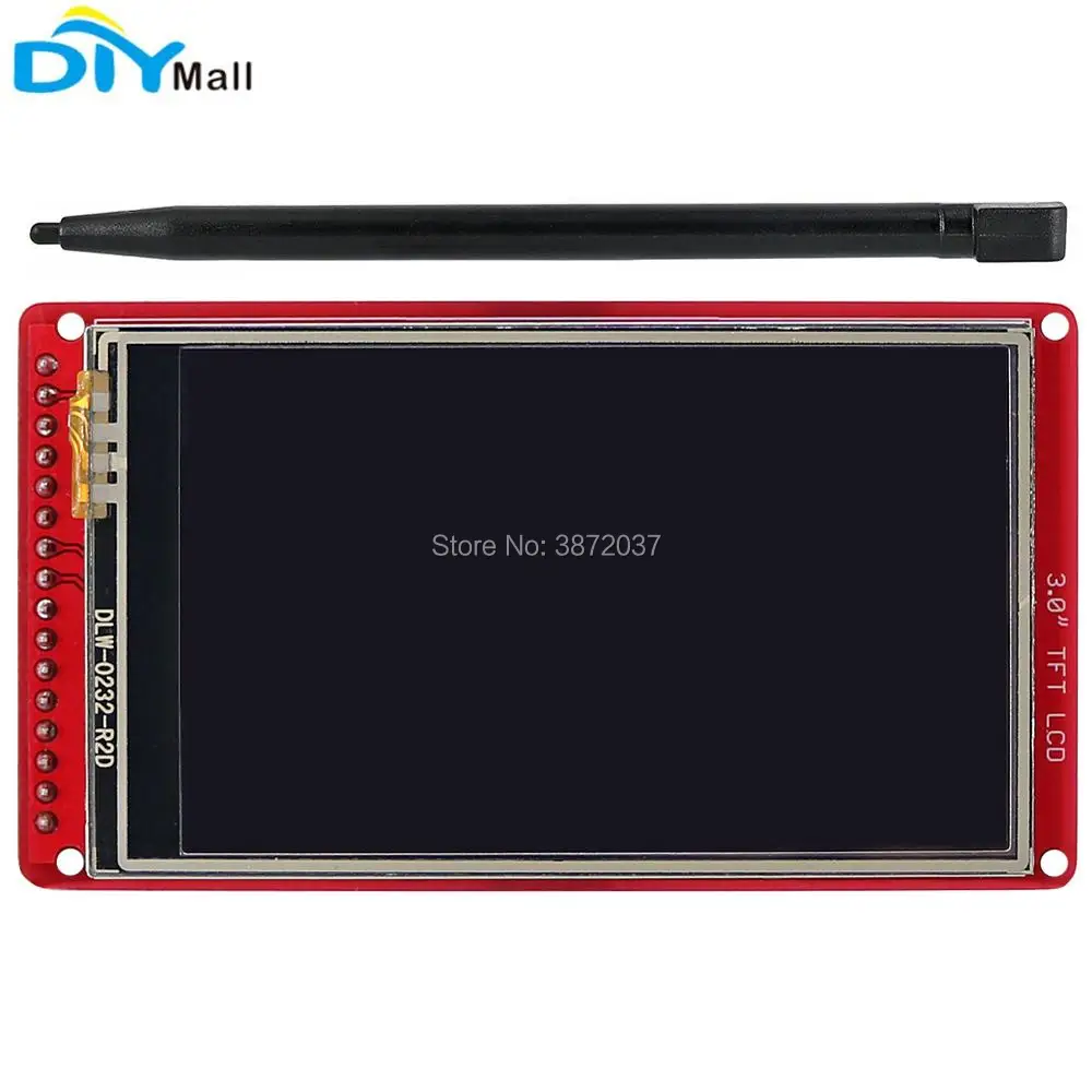 Экран сенсорный TFT 3 0 дюйма 0*400 + сенсорная ручка для Arduino UNO R3 Mega2560 Nano Pro Mini Open