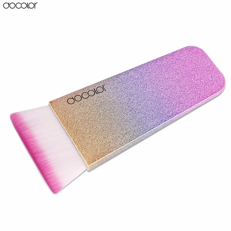 docolor 1 PCS Contour Brush Colorful Makeup Brushes Powder Brush Multifunctional Make Up Brushes With Box Beauty Essential 11