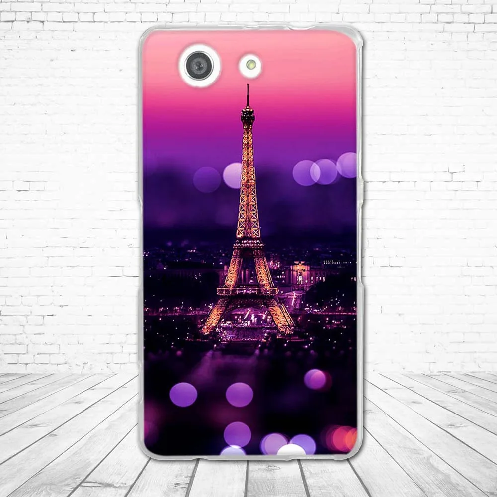 Чехол для Sony Xperia Z3 Mini задняя крышка с 3D рисунком силиконовые чехлы из ТПУ Compact / Z3Mini