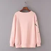 G5 Autumn Women Sweatshirts Ladies Cotton Tops Female Long Sleeve Hoody Embroidery Floral Loose Casual Oversize Clothing 8801 ► Photo 2/6