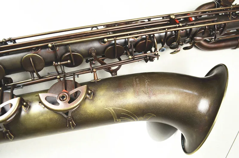 Taiwan MUSEADF Baritone саксофон SDY-906GF модель античная медь моделирование латунь Профессиональная игра Eb Saxofone