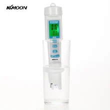 3 in 1 Water Quality Tester ph meter for aquarium Water Monitor Pen Type EC TEMP Meter Acidometer Drink Water Quality Analyser kkmoon 4 in 1 ph meter multi parameter water quality tester digita water quality monitor rh ec tds temp multiparameter