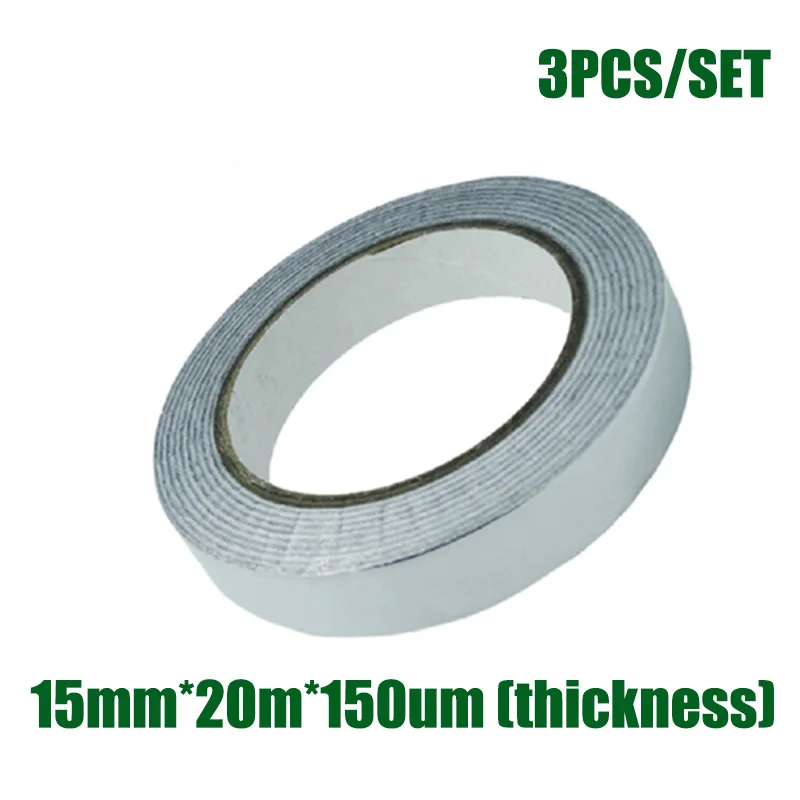 15mm*20m*0.15mm Aluminum Foil tape EMI Shielding Shield Tape High Temp