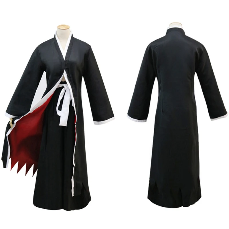 Cosplay&Ware [4]Anime Bleach Cosplay Costumes Ichigo Kurosaki Costume Death Uniform Halloween Party -Cosplay&Ware anime Shop