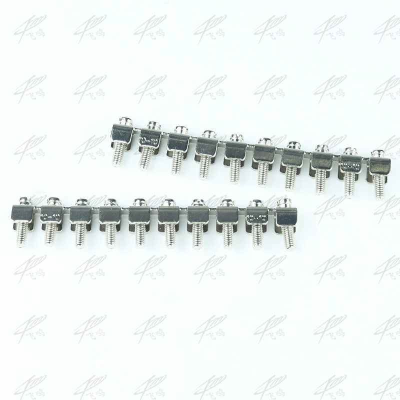 2pcs FBI 10 12 Wire TERMINAL BLOCK FIXED BRIDGE 10 POSITION for UK16N