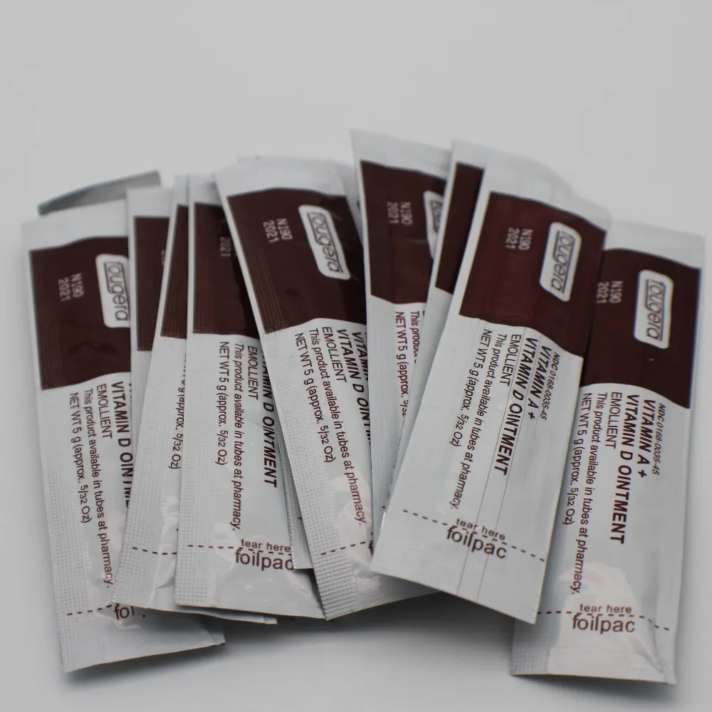 Murah 50 Pcs Tato Aftercare Krim Fougera Vitamin Ointment Sebuah   D Anti Scar Tato Pemulihan Permanen Riasan Tato Persediaan