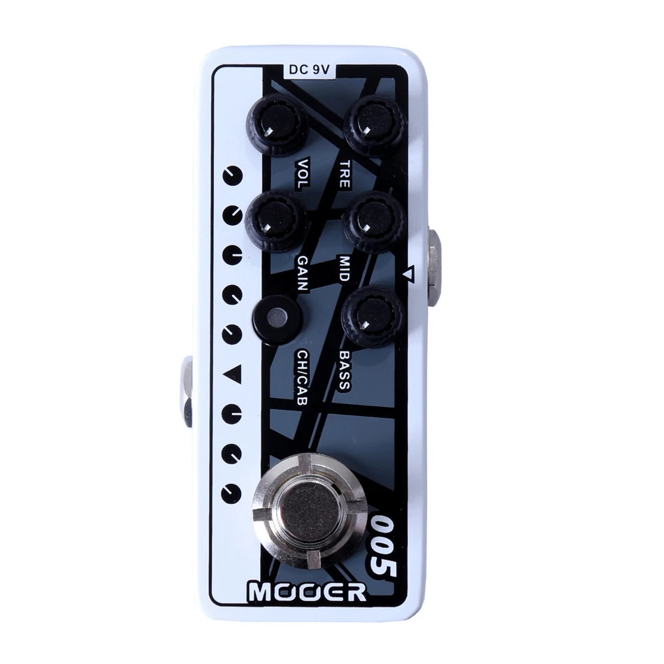 Mooer 005 Fifty-Fifty 3 High quality dual channel preamp 2 different modes for footswitch operation guitar effect guitar