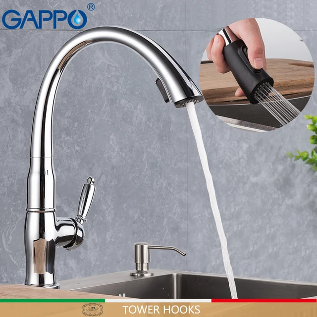 Best Offers GAPPO Kitchen Faucet tap water tap kitchen sink faucet water mixer kitchen water faucets sink tap pull out kitchen faucet       