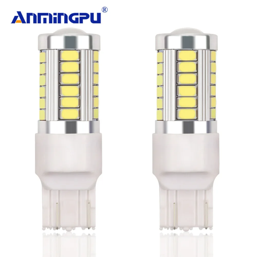 ANMINGPU 2 шт. сигнальная лампа 7443 T20 LED W21/5 Вт Светодиодная автомобильные фонари