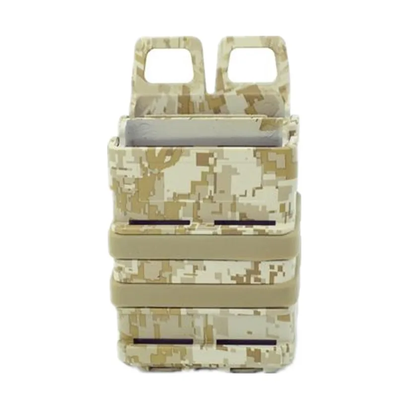 Tactical magazine pouch Water Transfer FAST Magazine Holster Set FOR 5.56 A TACS CP ACU WOODLAND5 (2)