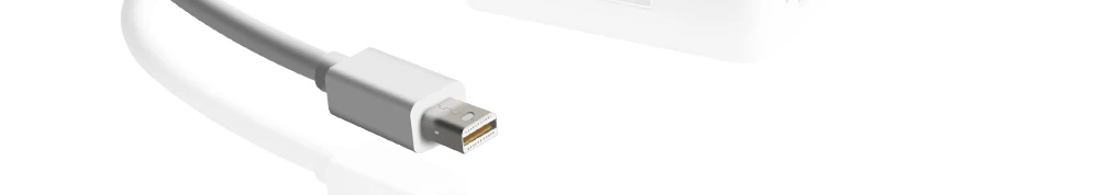 Высокое Разрешение 3 в 1 Мини-порт дисплея к HDMI/DVI/VGA порт дисплея Кабель-адаптер для ПК Apple MacBook проектор Samart tv