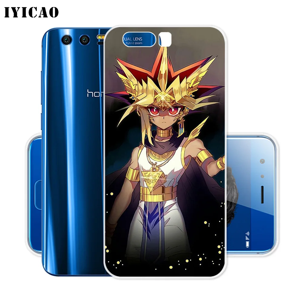 Мягкий силиконовый чехол IYICAO Yu Gi Oh Yugi Muto для Huawei Y9 Y7 Y6 Prime 2018 Honor 8C 8X 8 9 10 Lite 7X 7C 6A 7A Pro