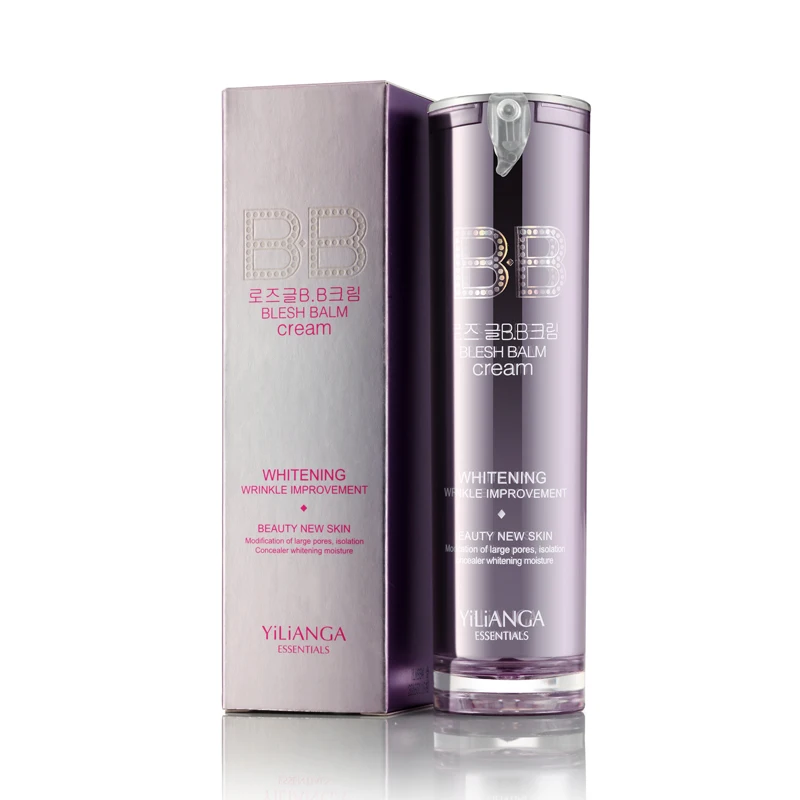 

Yilianga bb cream Makeup Liquid Base Foundation Concealer Whitening Moisturizer Oil-control Waterproof BB Cream Hot Sale
