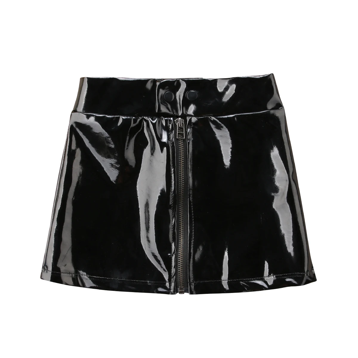 

Fashion Princess Wedding Party Prom Birthday PU Leather Skirt Baby Girls