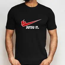 Akatsuki Jutsu it футболка забавная пародия Наруто японского аниме