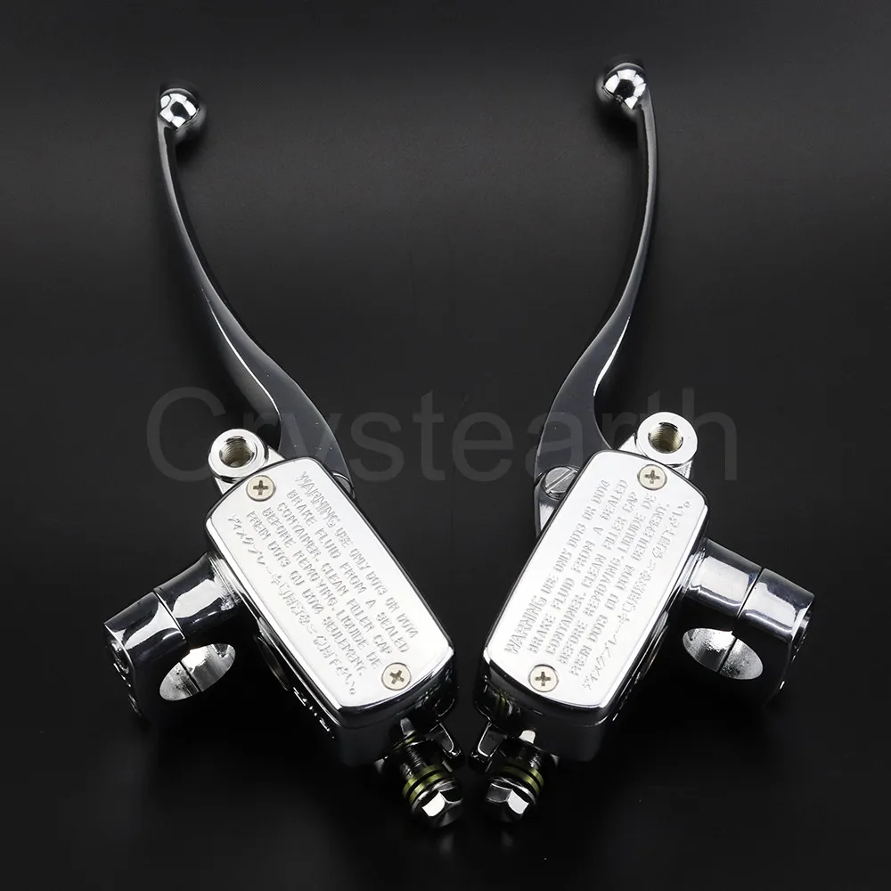 

1" 25mm Universal Motorcycle Brake Master Cylinder Hydraulic Clutch Levers For Honda VTX1800 VTX600 Shadow VT600 VT750 Steed 400