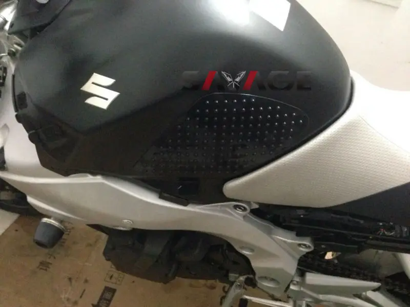 Для SUZUKI GSR 600 2006 2007 2008 2009 2010 2011 противоскользящие накладки на бак для лучшего сцепления аксессуары для мотоциклов 3m наклейка защита колена