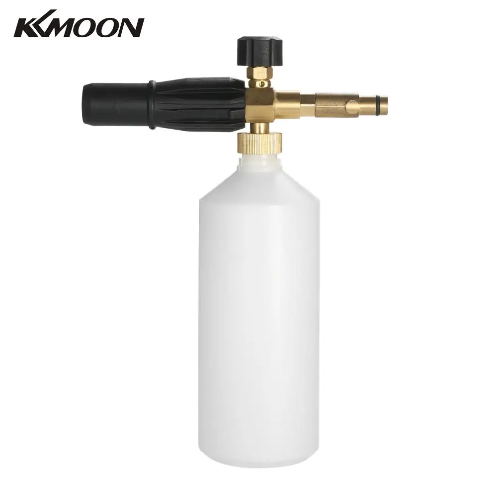 Adjustable Foam Lance 1L Bottle Snow Foam Nozzle Injector Soap Foamer