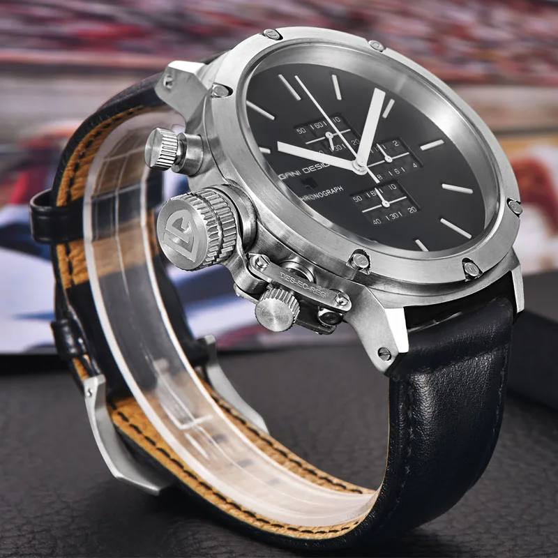 Relogio Masculino, люксовый бренд, PAGANI Дизайн, кварцевые часы для мужчин, Уникальные инновационные спортивные часы, многофункциональные часы для дайвинга для мужчин
