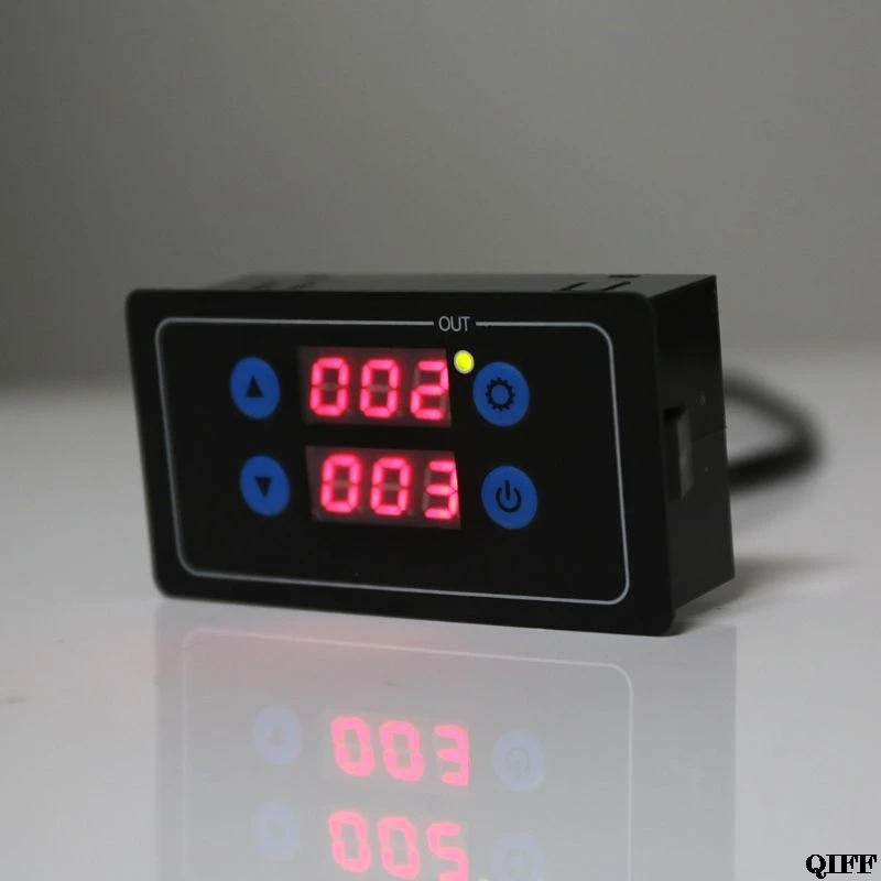 

0.1s - 999h Countdown Timer Programmable Cycle Control Module Time Dalay Relay 5V/12V/220V Optional Voltage Jun20