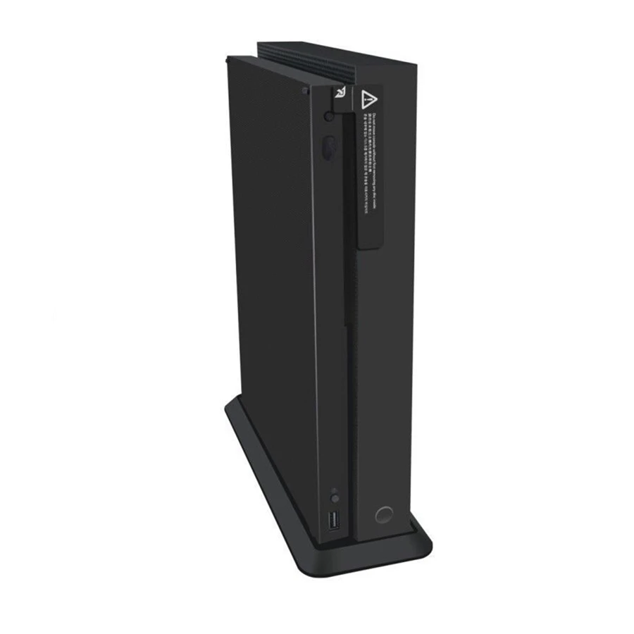 Вертикальная подставка держатель для Xbox One X консоли Черный Экономия пространства Дизайн легко Установка модные идеально удобно
