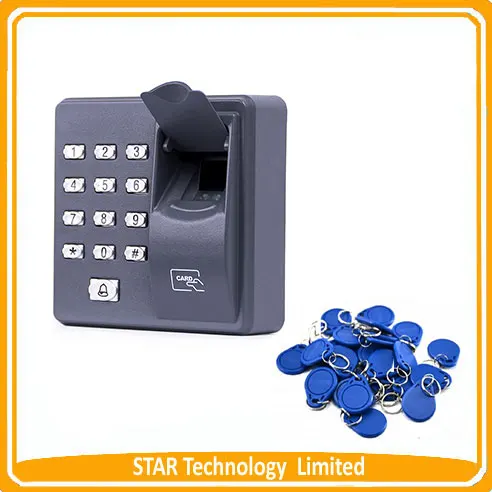 

Free shipping Fingerprint Access Control Machine System FRID Card(125Khz)fingerprint access control door control X6