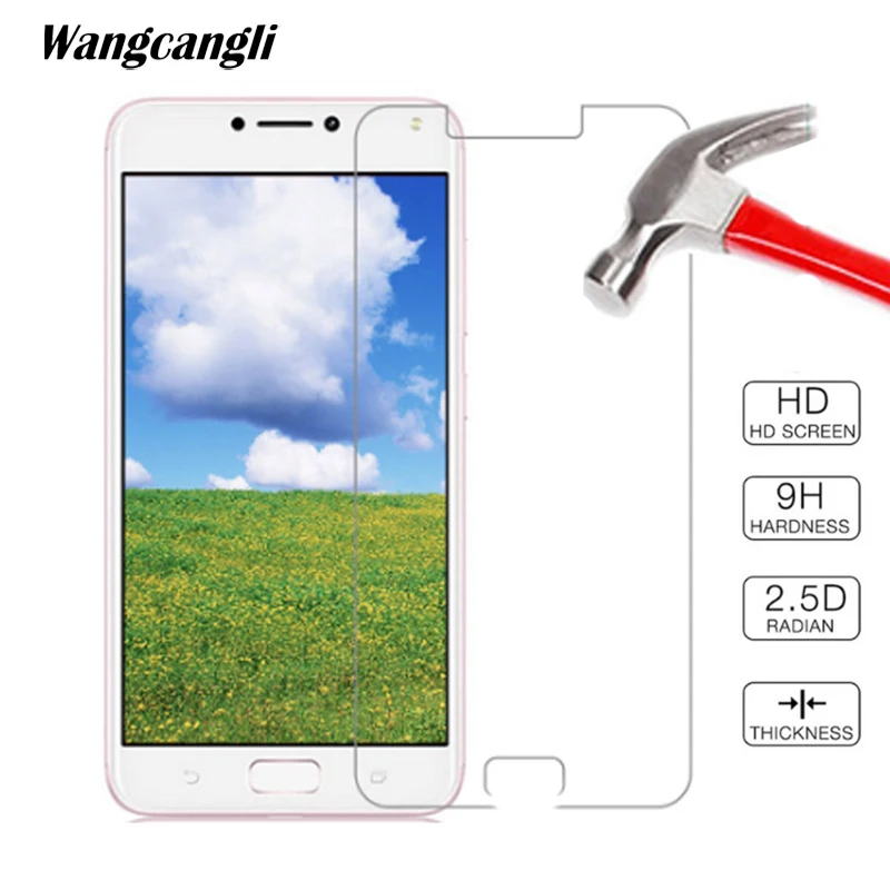 

Wangcangli Tempered glass For ASUS ZC520KL screen protector 9H phone protective glass 0.3mm Ultra-thin Anti-fall protective flim