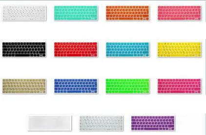 

EU UK Arabic English Keyboard Skin for Macbook Pro 13 15, A1706 A1707 w/ Touch Bar, Bilingual Silicone Keyboard Cover Sticker