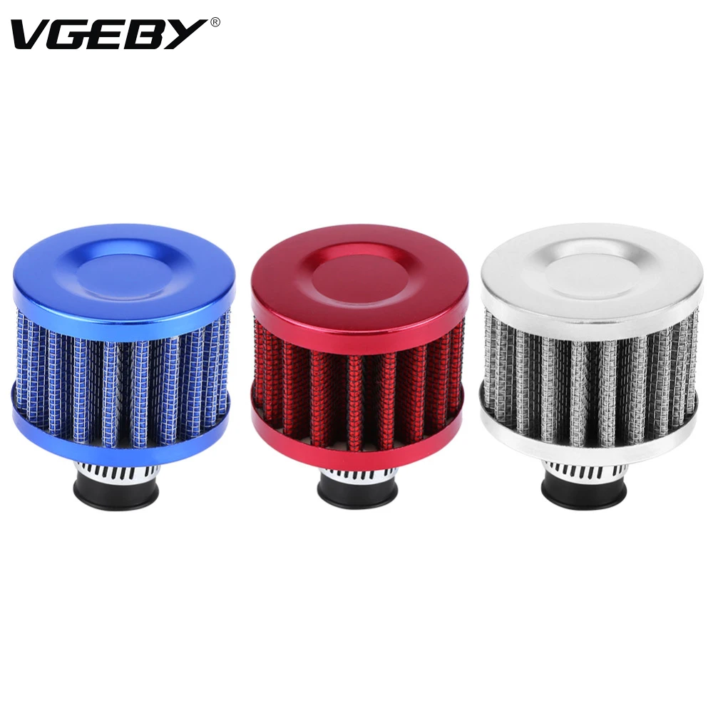 

Universal 13mm Car Cold Air Intake Filter Kit Crankcase Vent Cover Breather Car Styling Air Intake Filter